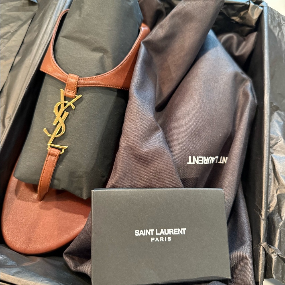 NIB Saint Laurent Cassandra Sandals - Picture 5 of 8